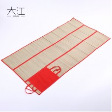 Foldable Waterproof Portable Natural Straw Beach Mat(70.8”x 35.4”)